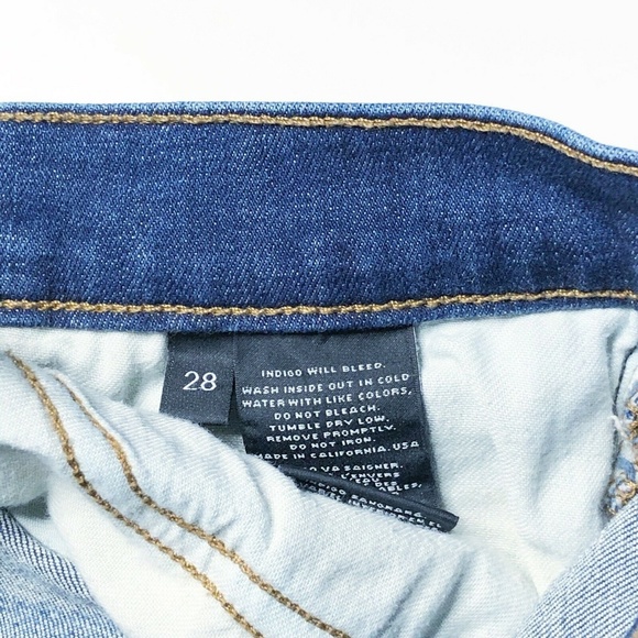 J Brand Jeans Skinny Crop Affinity Dark Wash (S56) - Picture 8 of 8